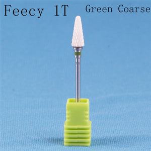 Milling Cutter For Manicure Ceramic Mill Manicure Machine Set Cutter For Pedicure Electric Nail Files Nail Drill Bit Feecy